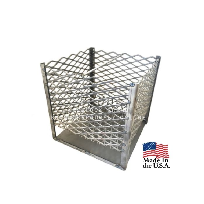 12x12x12 Charcoal Basket with legs and ash pan