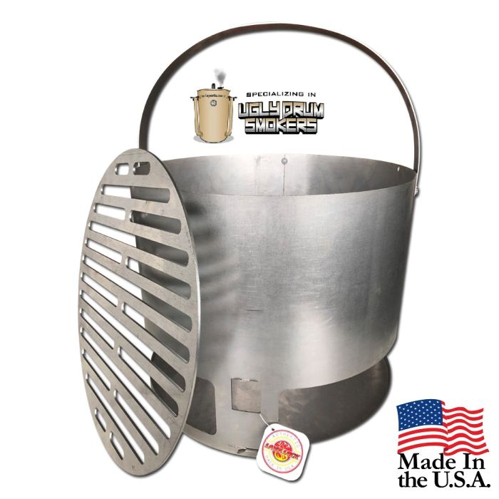 The 14-40™ Charcoal Basket for 55 Gallon UDS - 14" round