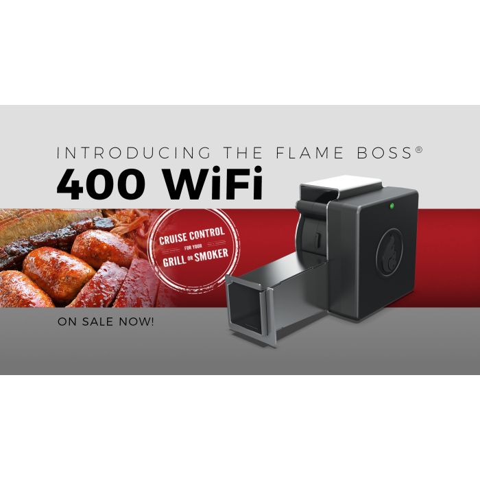 Flame Boss 400 K WiFi Big Green Egg Kamado Controller Complete Stoker Kit
