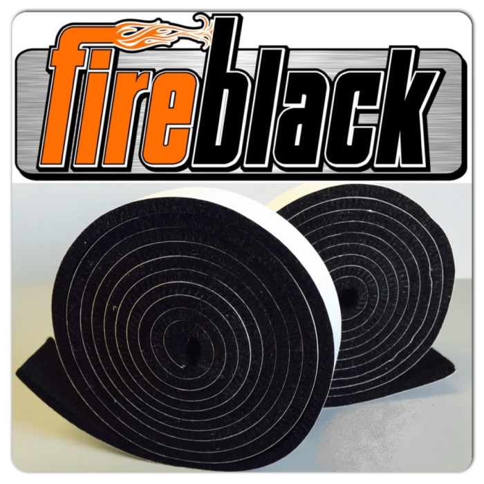 FireBlack® BBQ smoker gasket (Self stick) 