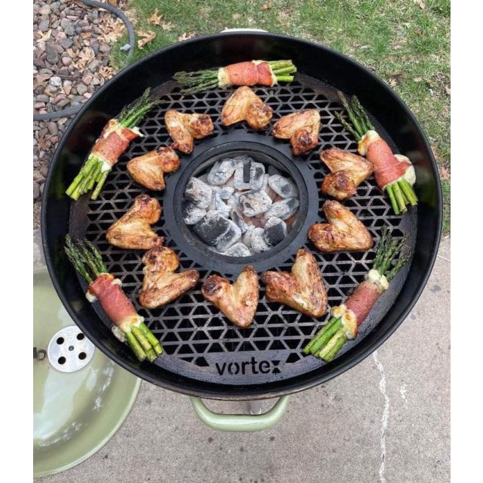 Vortex in direct heat Heavy Duty 3 16 plate Grill Grate round