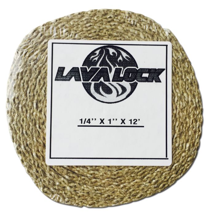 LavaLock® Flat Gasket Fiberglass Seal - 12 foot roll