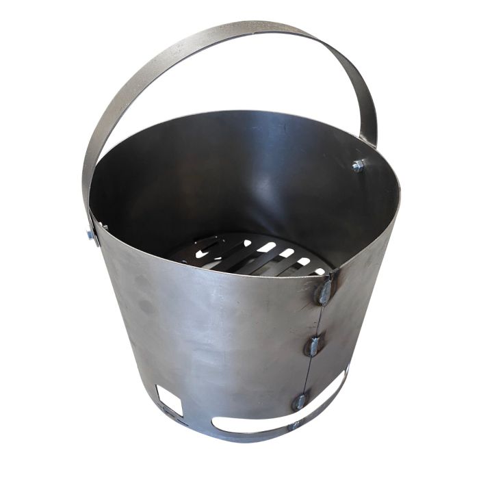 Charcoal Basket for 16 gallon or mini UDS ugly drum smoker - 9 x 9 round