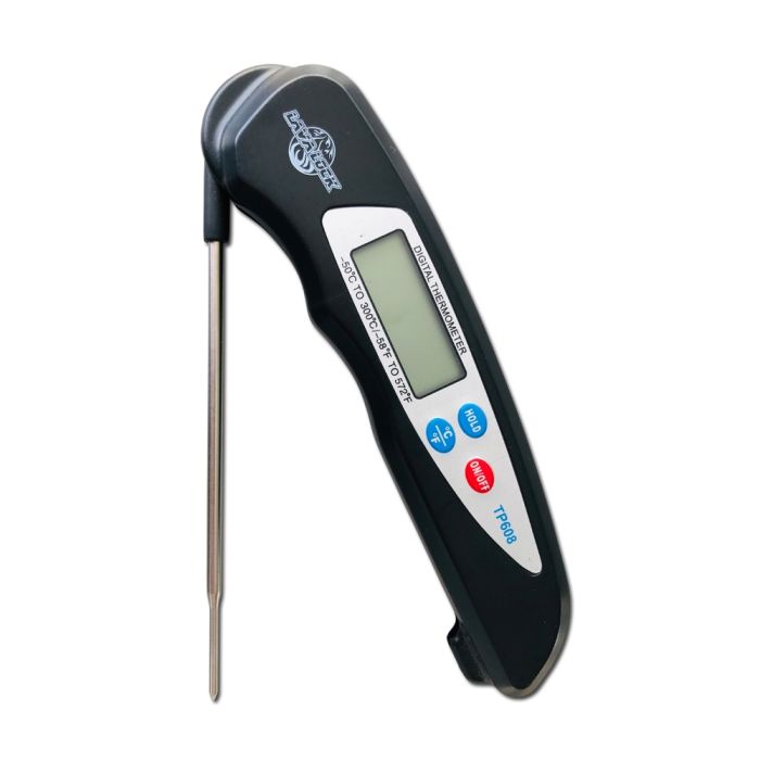 Instant Read Thermometer BBQ smoker pit Quick read thermo pen by LavaLock® 