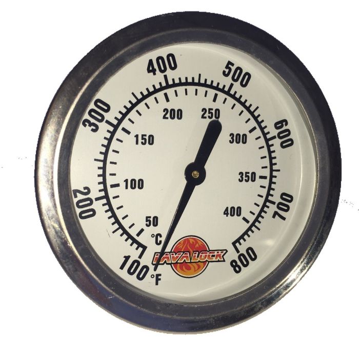 LavaLock® 2-5/8" BBQ Smoker Thermometer