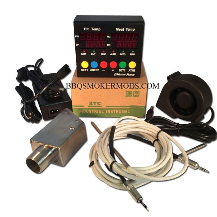 Q Master Senior UDS Controller Kit (complete) Ugly Drum Smoker Controller