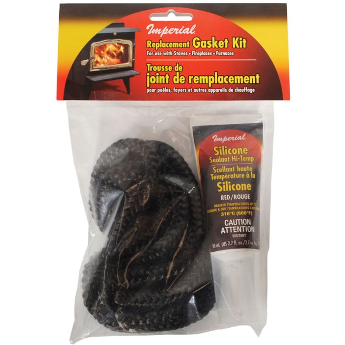 Imperial Black Rope Gasket Kit w/ Silicon Adhesive