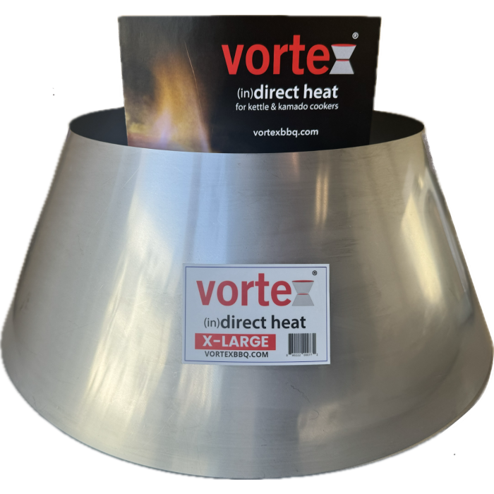VORTEX (IN)DIRECT HEAT Charcoal Cone for WEBER RANCH KETTLE ONLY - Size XL (Super V)