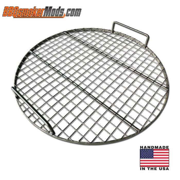 21.5" Stainless Wire Cooking grate for UDS, Some Weber / BGE / Kamado