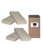 Firebrick for Smokers / Outdoor Pizza ovens - Pack of 4 Bricks