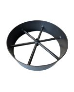 10 Carriage Style smoker wheel