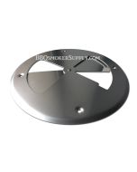 8" Aluminum Air Damper Smoker Vent - Rust Proof