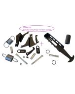 LavaLock® No Drill - Soft Close Spring Assists Lid Hinge and Lid Latch system for Oklahoma Joe's Highland