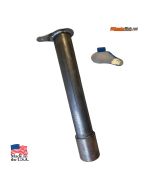 18 in. Smoke Stack Extension for Oklahoma Joe's Highland Offset Cooker using 3 in smoke stack