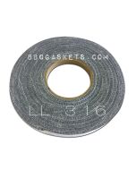LavaLock® 3/16" x 1/2" x 15 ft bbq smoker gasket Grey Model# LL-316