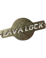 LavaLock® 6 x 3 Stainless Bolt on Logo Plate