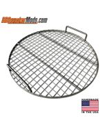 21.5" Stainless Wire Cooking grate for UDS, Some Weber / BGE / Kamado
