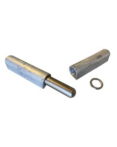 8 inch ALUMINUM Bullet hinge, weld on