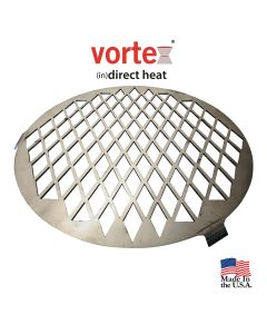 Vortex (in)direct heat Steak Searing Grill Grate - 12" for use with medium Vortex -Stainless