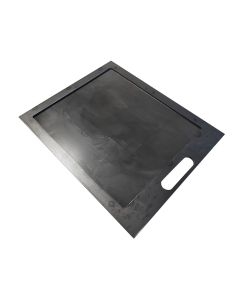 Flat Griddle Plate for GMG Daniel Boone - 1 piece for Half of the Cook Chamber