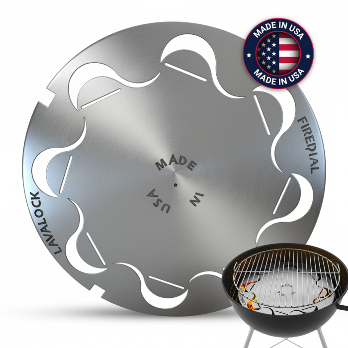 KettleDial™ Heat Diffuser Plate for Weber Kettle