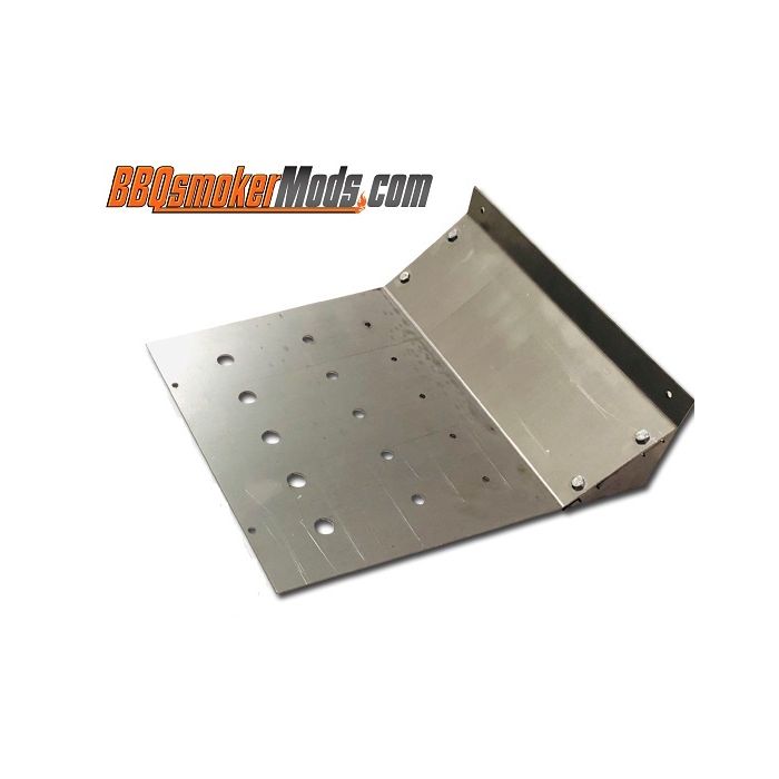 LavaLock® 17.5 x 14.5 Baffle Plate Horizontal BBQ Smoker (Tuning System)