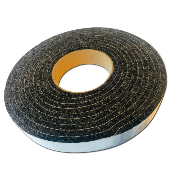 1/4 in. x 1 in. Wool Gasket w/ adhesive backing (Technical Felt)