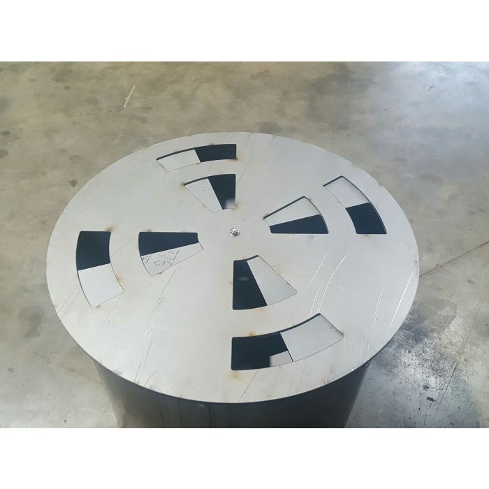 uds pinwheel baffle. 