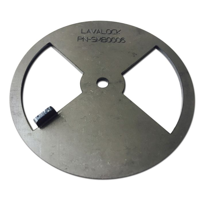 4" Steel Pinwheel Draft Damper