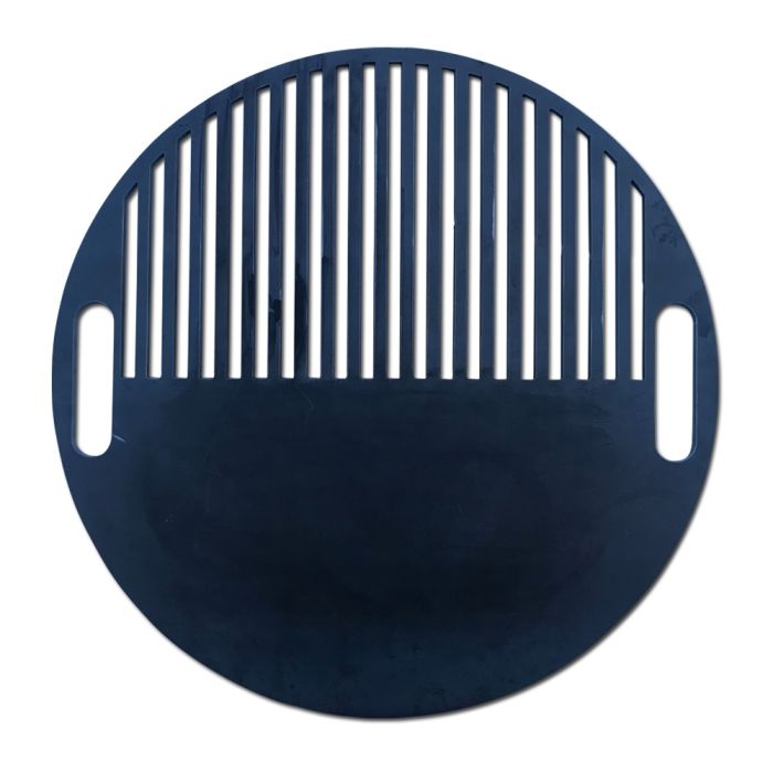 50/50 griddle / grill grate combo for Weber Kettle or UDS Ugly Drum Smoker