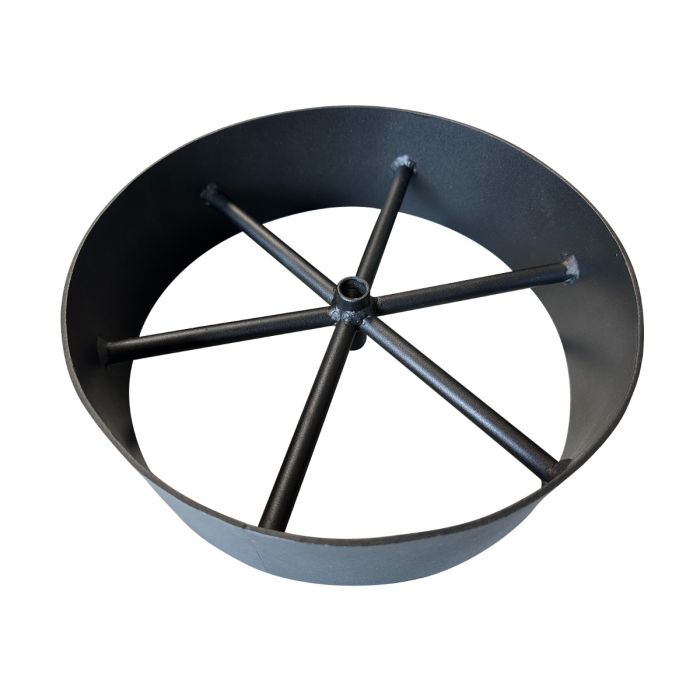 10 Carriage Style smoker wheel