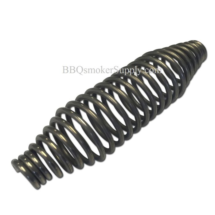 6 inch  Spring Handle - 1/2 inch ID - Brushed Stainless Steel