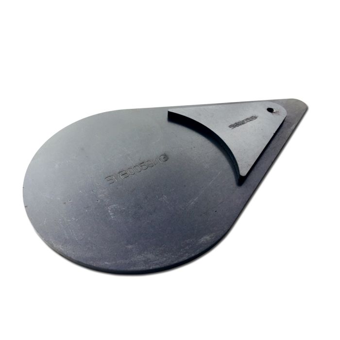 LavaLock® 6 1/2" Teardrop Smoke Stack Damper Assembly for 6" pipe