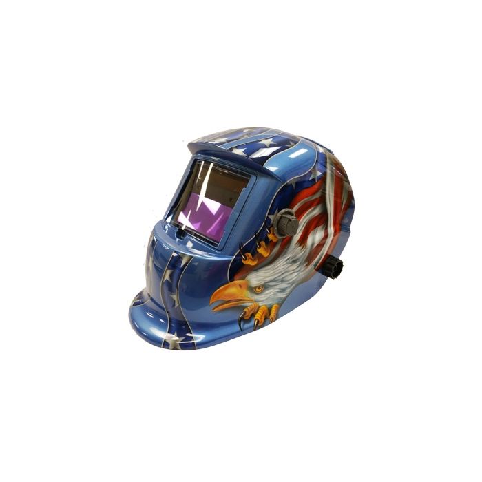 Auto-Darkening Welding Helmet - USA FLAG EAGLE