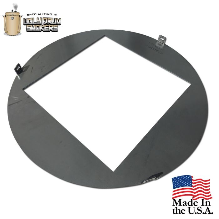 UDS Drum Smoker Intake Air Efficiency Block Off Plate