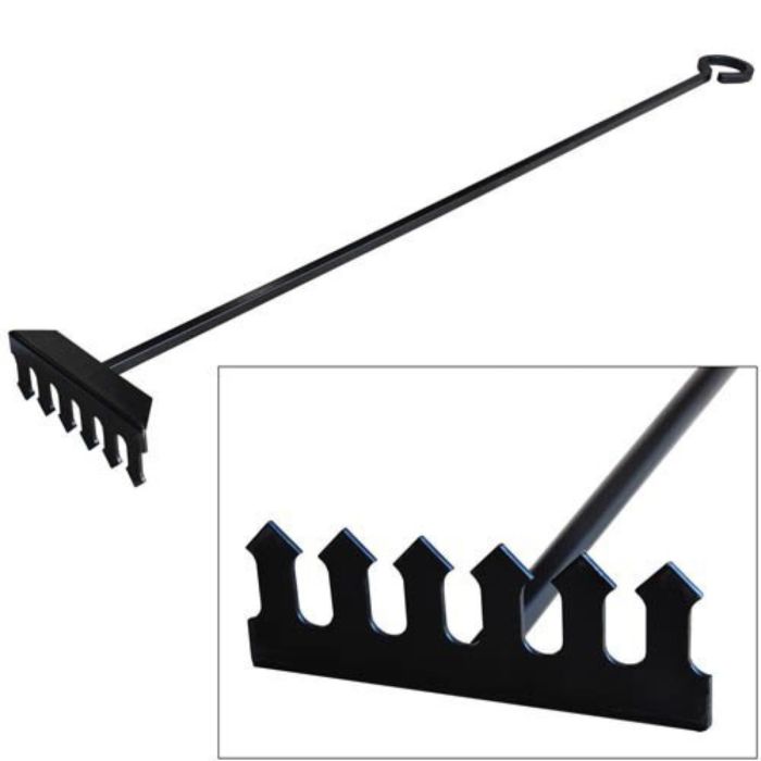 AW Perkins 300 The POE Wood Stove Rake Large