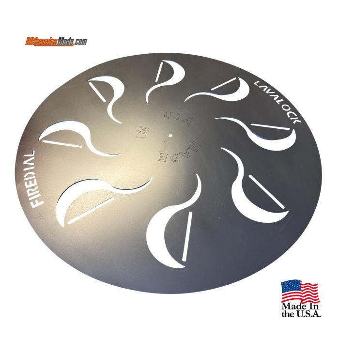 FireDial™ Heat Diffuser Plate for Weber Smokey Mountain WSM by 