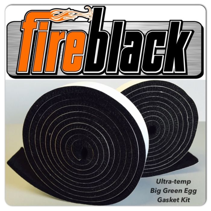 FireBlack® Gasket  for Big Green Egg (BGE replacement gasket)
