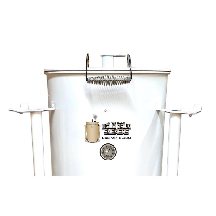 Midwest Hearth Termometro Per Affumicatore BBQ - Quadrante 3'' Acciaio Inox, Stelo 2,5'', Made In USA