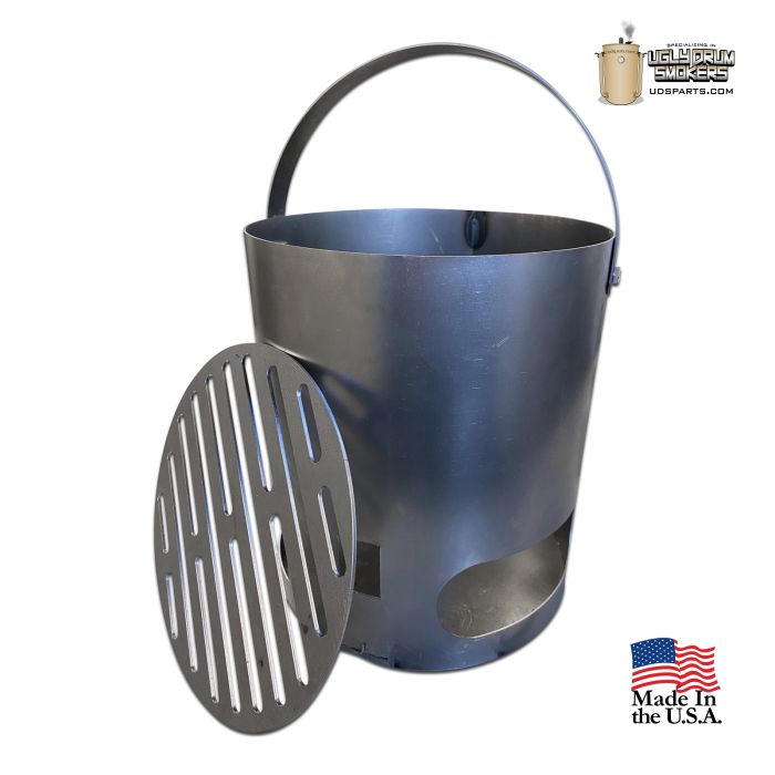 30-30 basket 10" round UDS charcoal basket