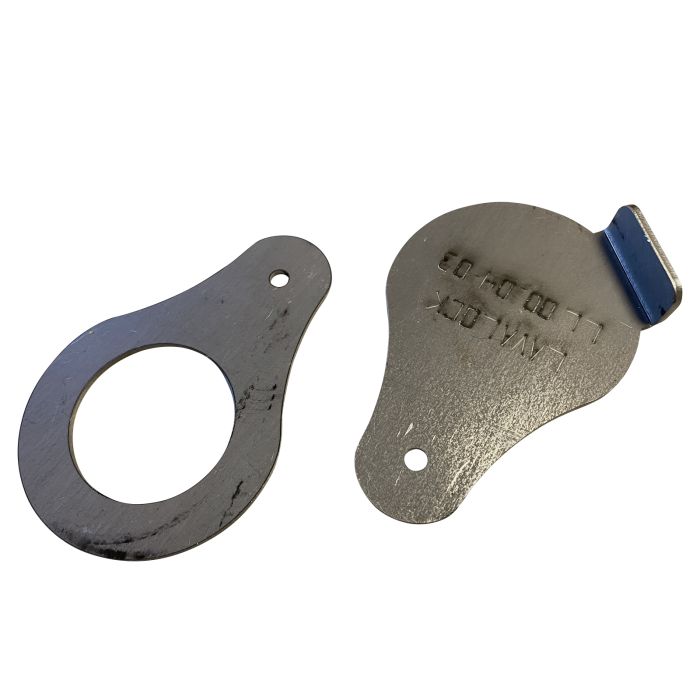 2 inch Tear Drop Damper Blade Set for BBQ smoker