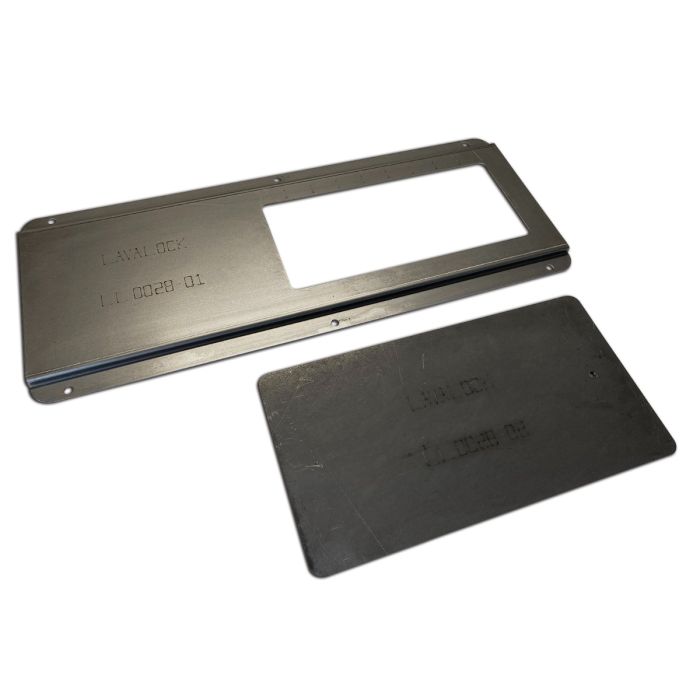 3" x 10" Fire Box Air Inlet Slide Damper Kit