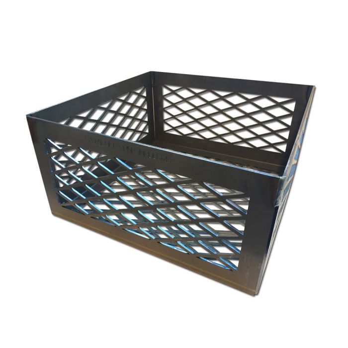 12" x 12" x 6" Super PREMIUM EXPANDED Charcoal Basket by LavaLock® 