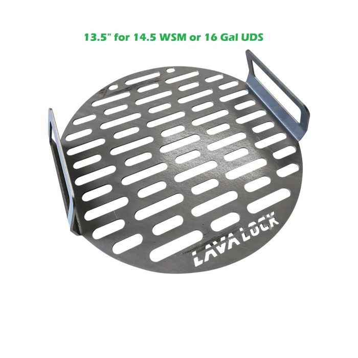 LavaLock ® BBQ Smoker adjustable UDS smoker vent pinwheel damper 4 inch STEEL e