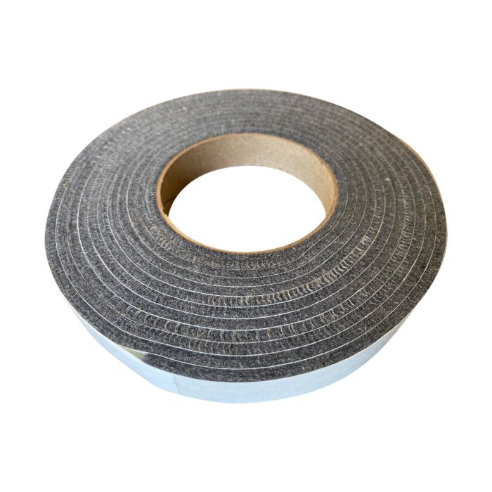 LavaLock Smoker Gasket 3/4 x 1/8 x 15 ft Grey Self Stick