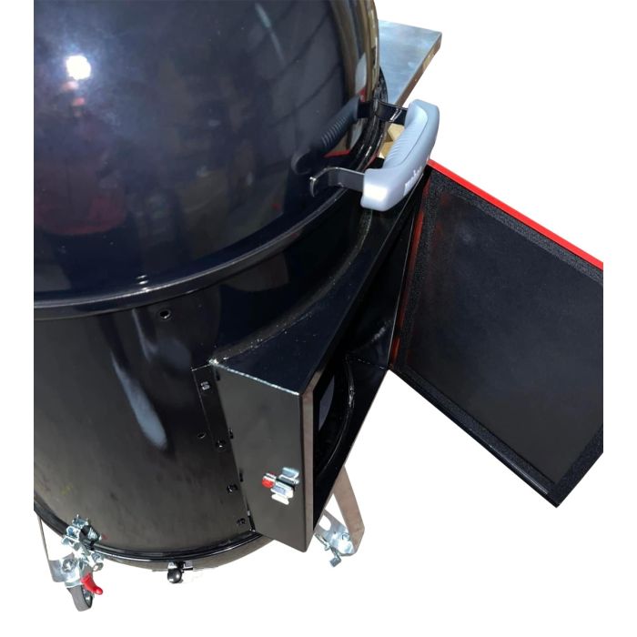 LavaLock® Quick Coal Charcoal Access Door UDS 55 gal Weber Smokey Mountain 22.5 LavaLock® Quick Coal Charcoal Access Door UDS 55 gal Weber Smokey Mountain 22.5