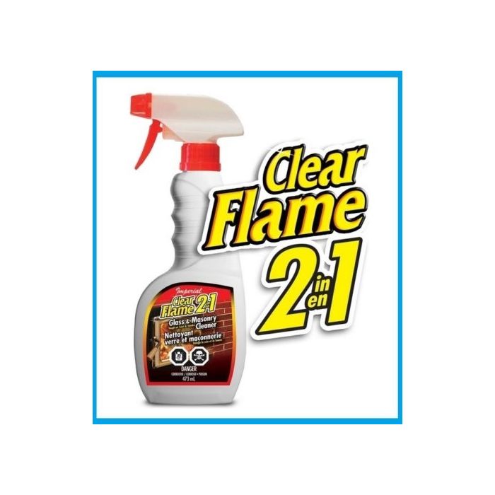 Imperial GFC Glass & Masonry Cleaner - Soot Smoke Remover 22 oz
