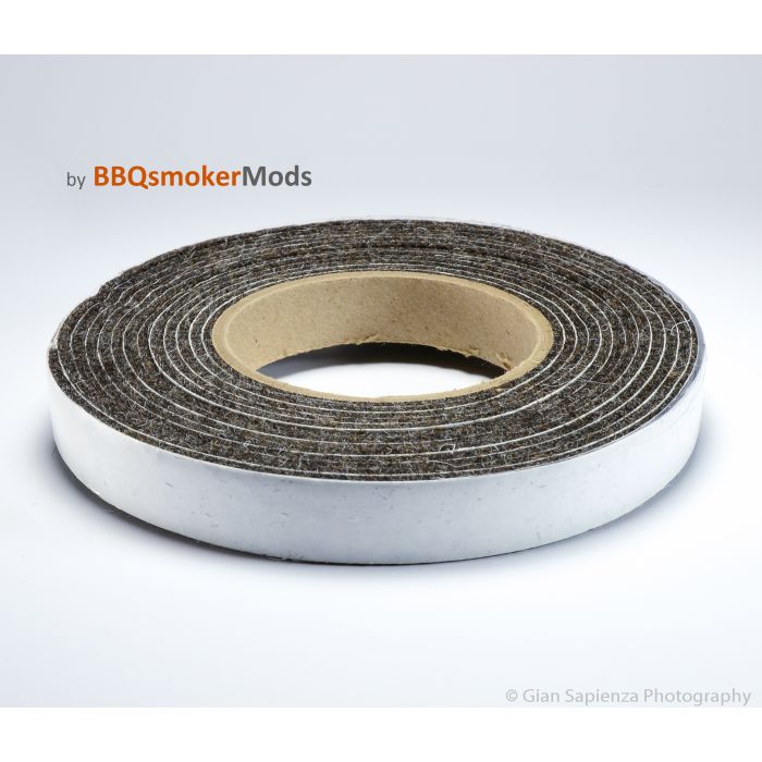 1/8 in. x 3/4 in. Wool Gasket w/ adhesive backing (Technical Felt)