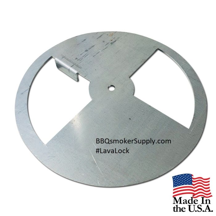 LavaLock® 10" Smoker Pinwheel Damper (intake or exhaust)