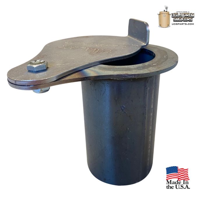 2" air inlet or exhaust damper for UDS Smoker WELD ON